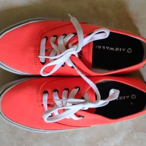 Neon Orange Airwalk Sneakers